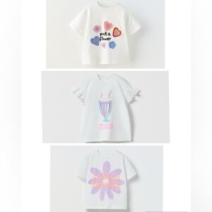 Zara girl Cotton tshirt bulk.